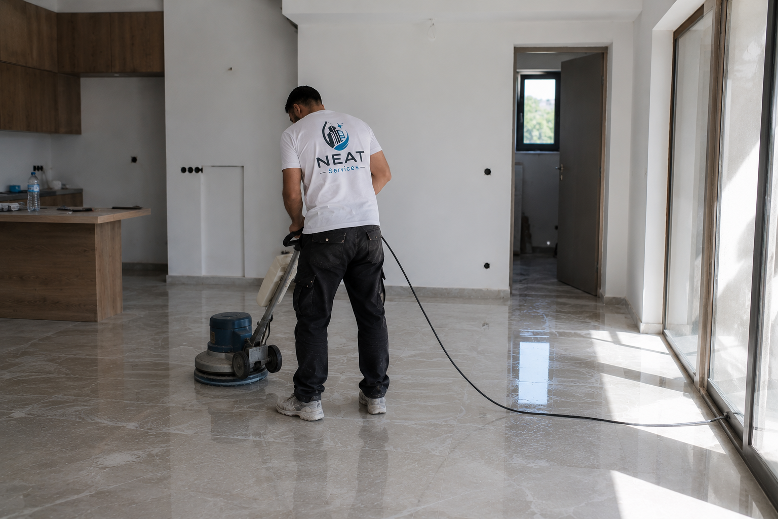 Nettoyage fin de chantier